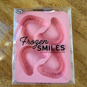 Fred Pink Frozen Dentures Ice Tray Mold